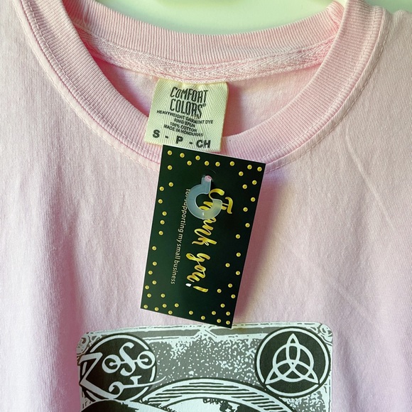 Led Zeppelin Band Tee Shirt in Light Pink Vintage Inspired NWT - Picture 2 of 3